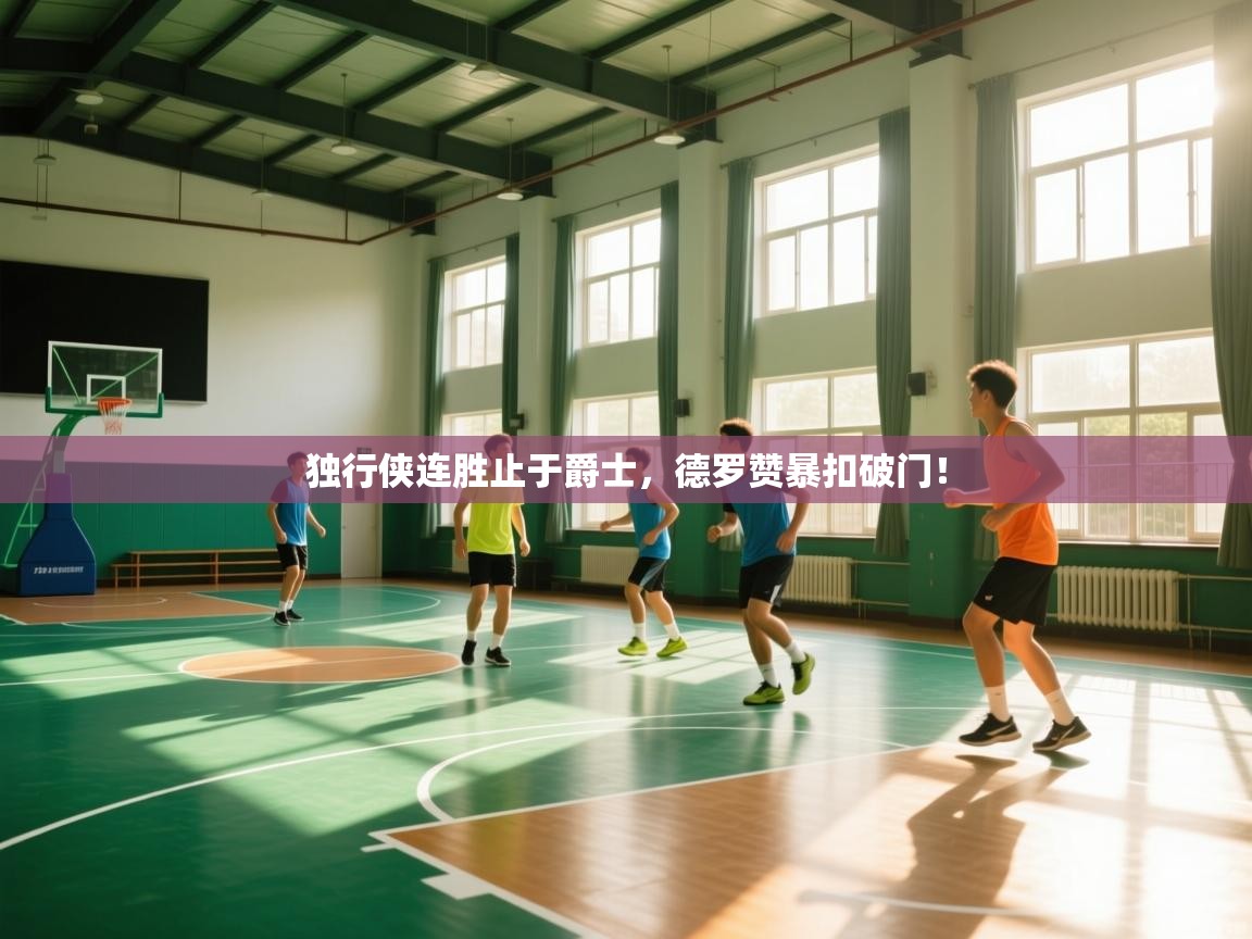 开云体育app官网入口网页版-独行侠连胜止于爵士,德罗赞暴扣破门!